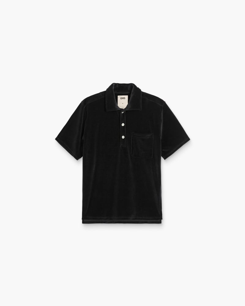 Nearly Black Girona Velour Shirt