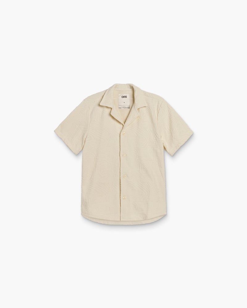 Cream Golconda Cuba Terry Shirt