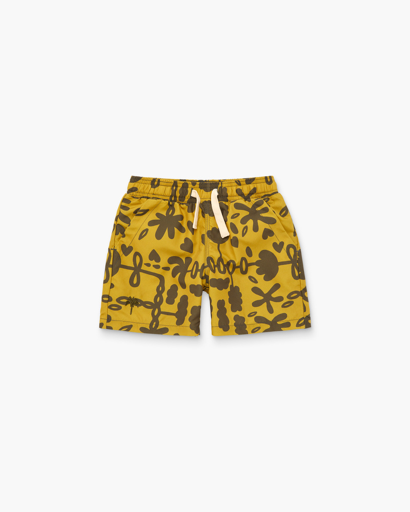 Kids Galbanum Swim Shorts