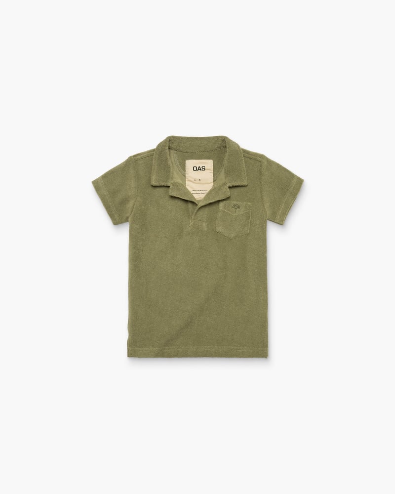 Kids Khaki Terry Shirt