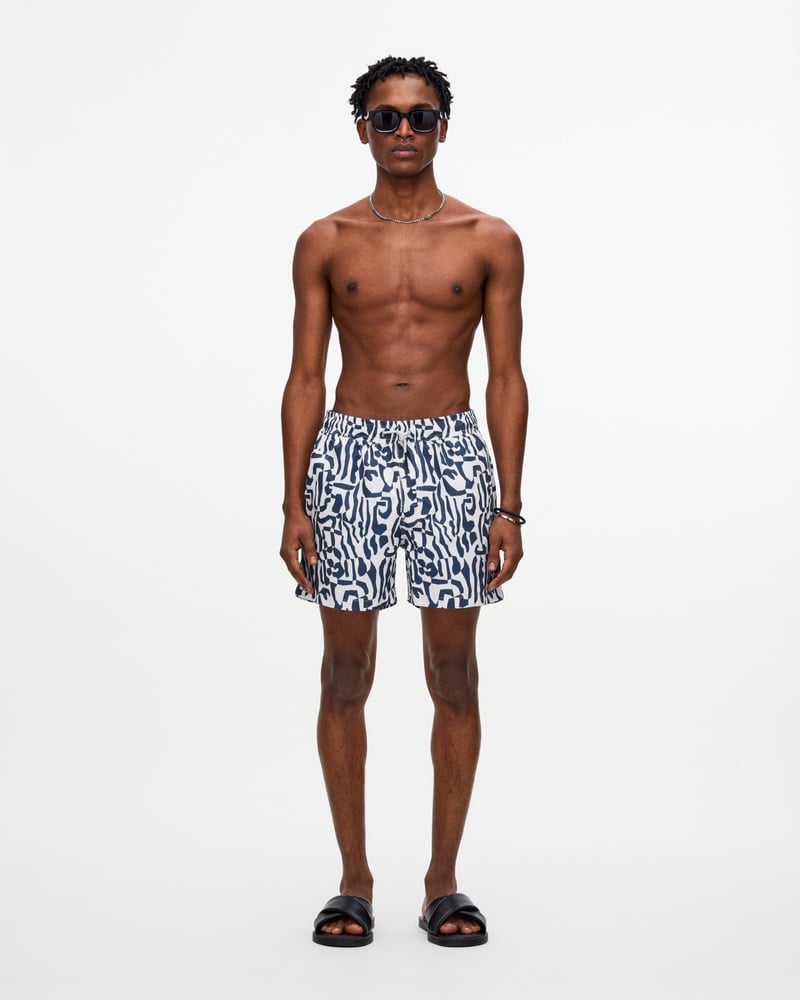 Marbling Swim Shorts