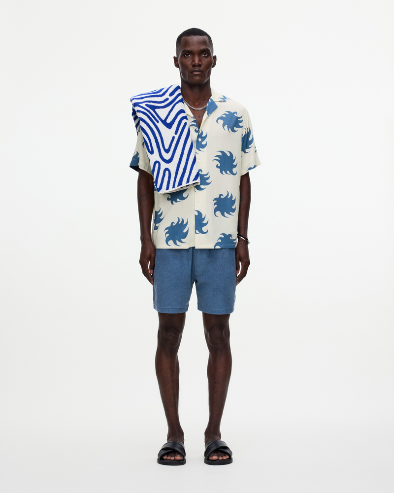 Sky Ember Viscose Shirt