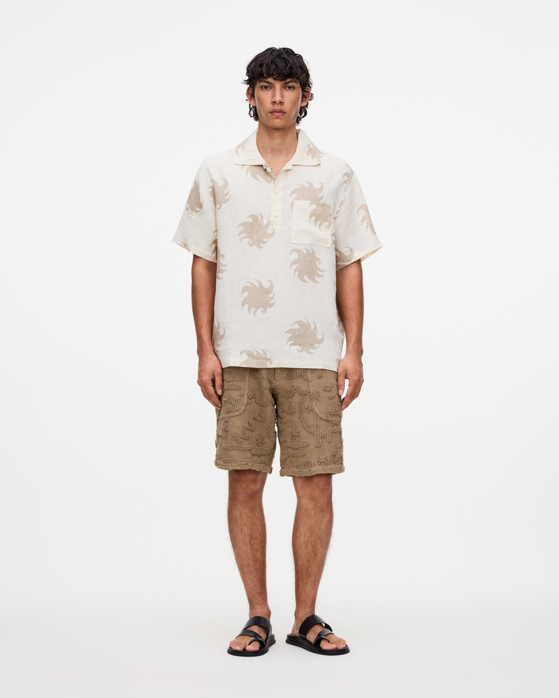 Hazel Ember Girona Linen Shirt