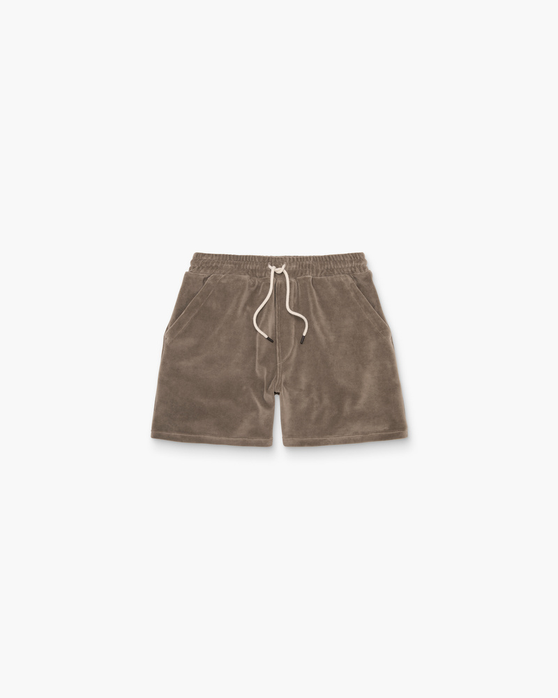 Morel Velour Shorts