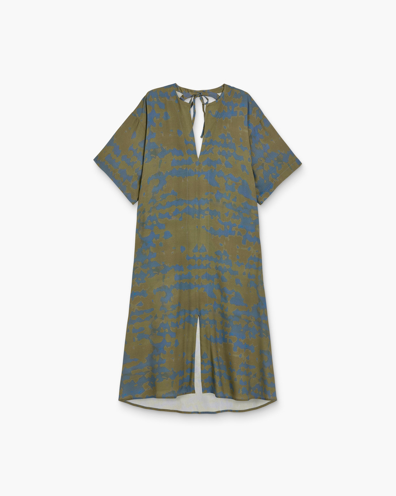 Highland Tangelo Viscose Dress