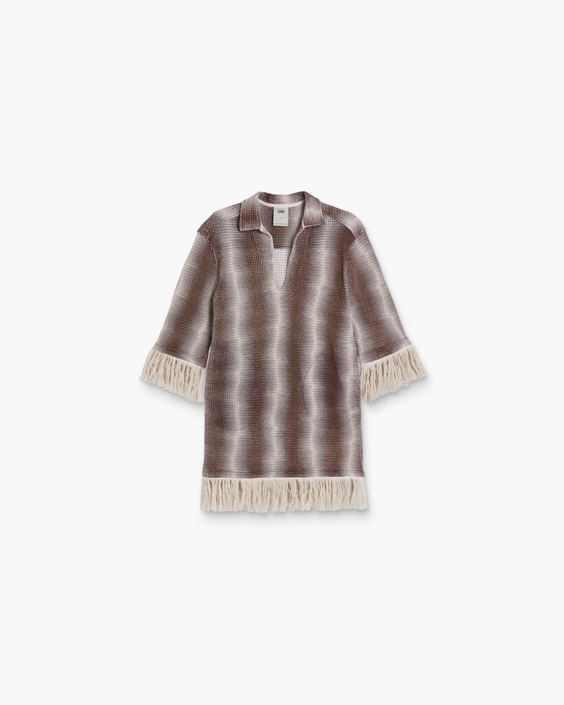 Merlot Echo Aya Net Dress