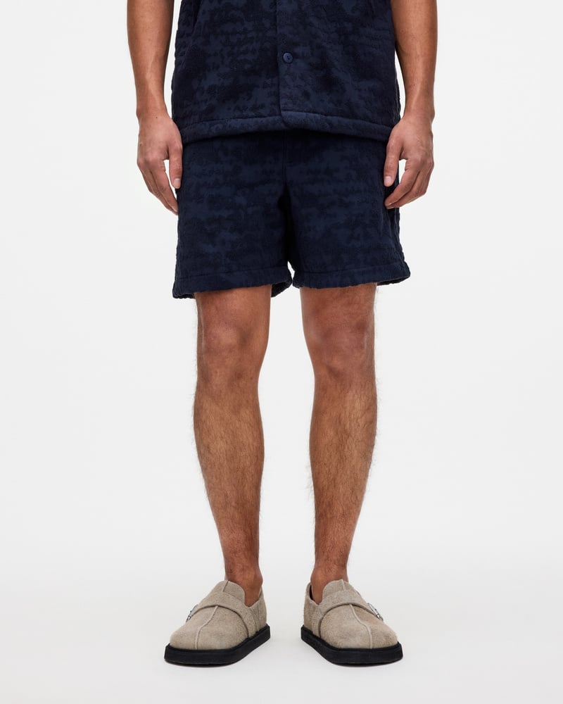 Night Lagoon Terry Shorts
