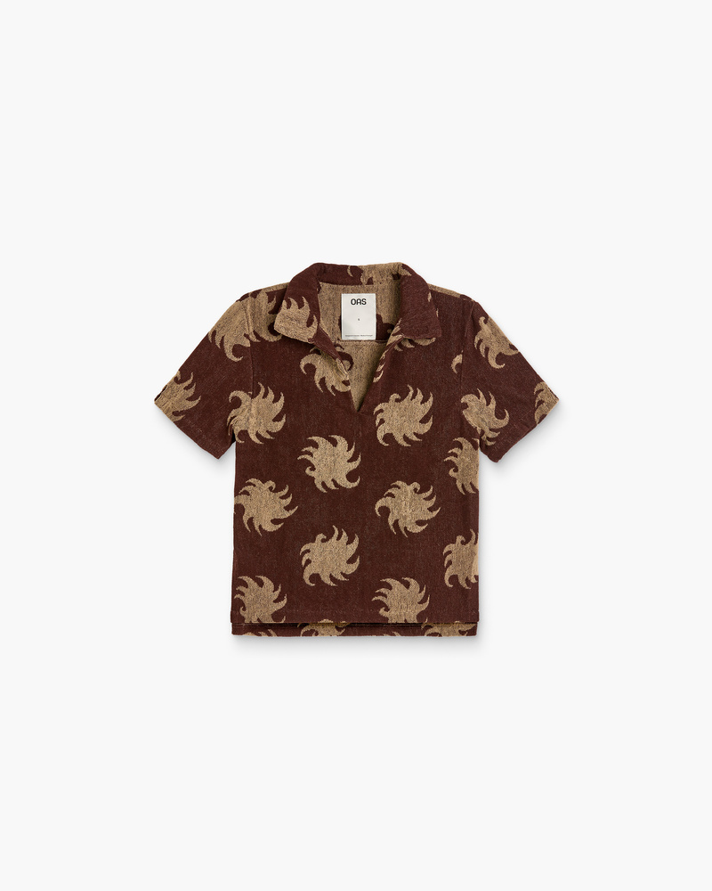 Mocha Ember Jaffa Terry Shirt