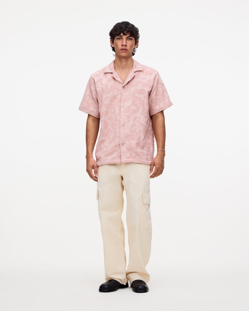 Blush Puzzlotec Cuba Terry Shirt