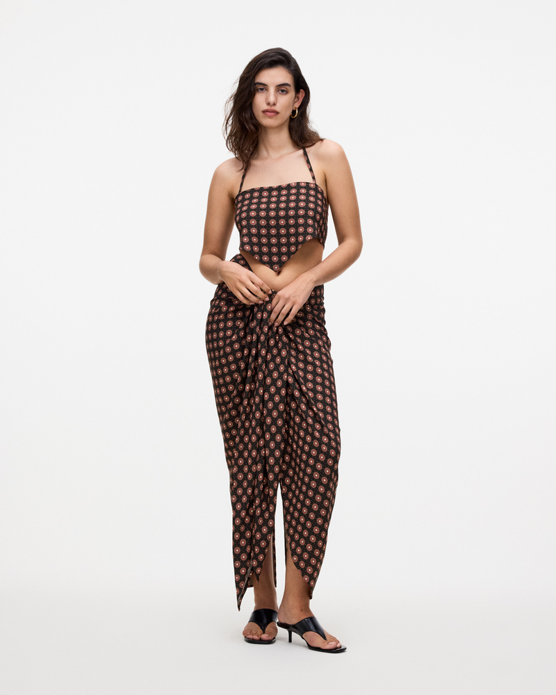 Coffee Lumo Avonlea Crop Top