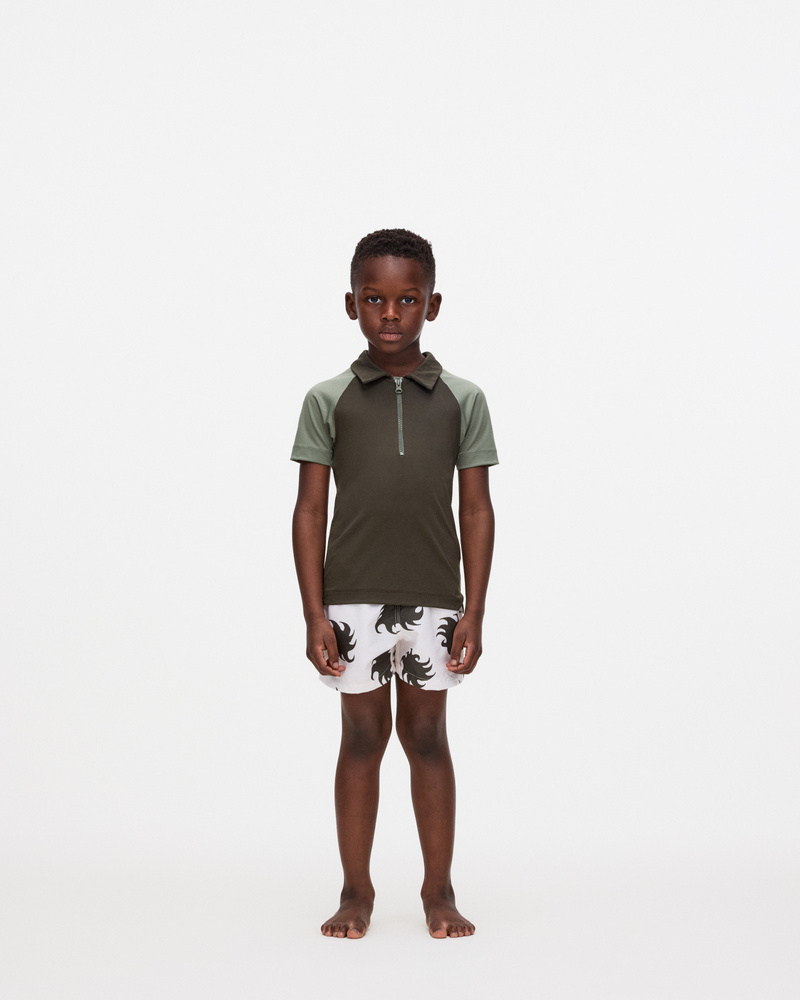 Kids Bisque Ember Swim Shorts