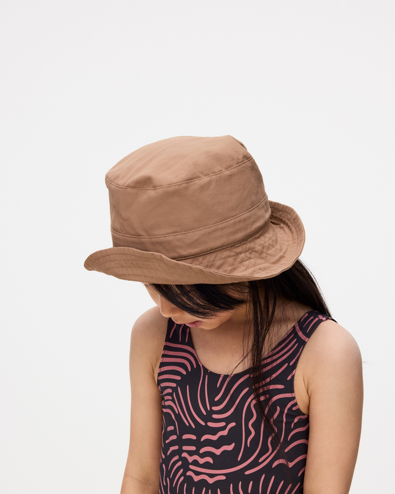 Kids Castanho Dune Bucket Hat