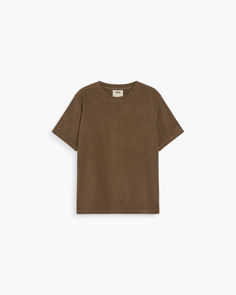 Brown Vivo Terry T-shirt