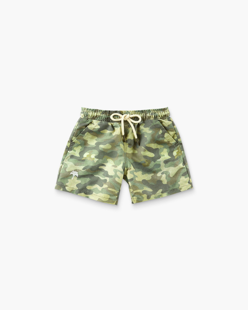 Kids Cammo Swim Shorts