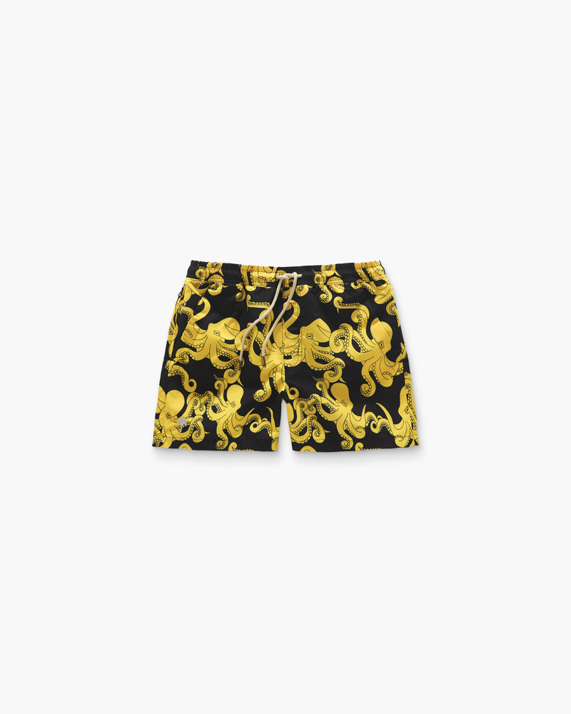 Black Octo Swim Shorts