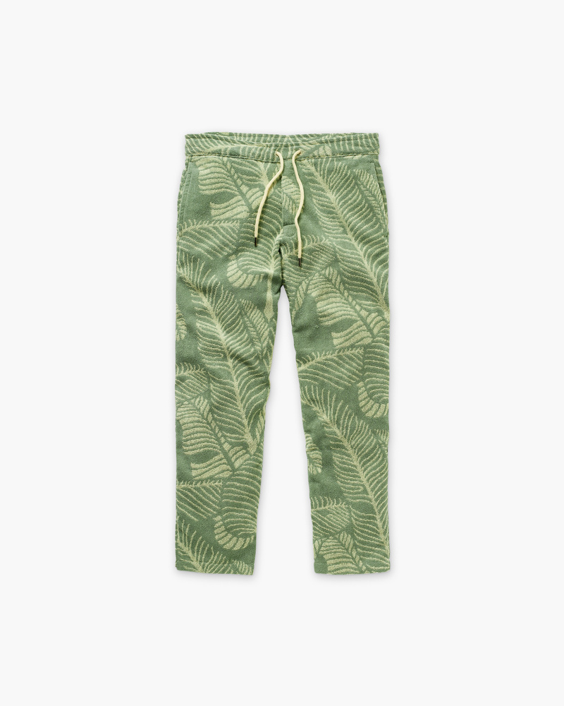 Banana Leaf Terry Long Pant