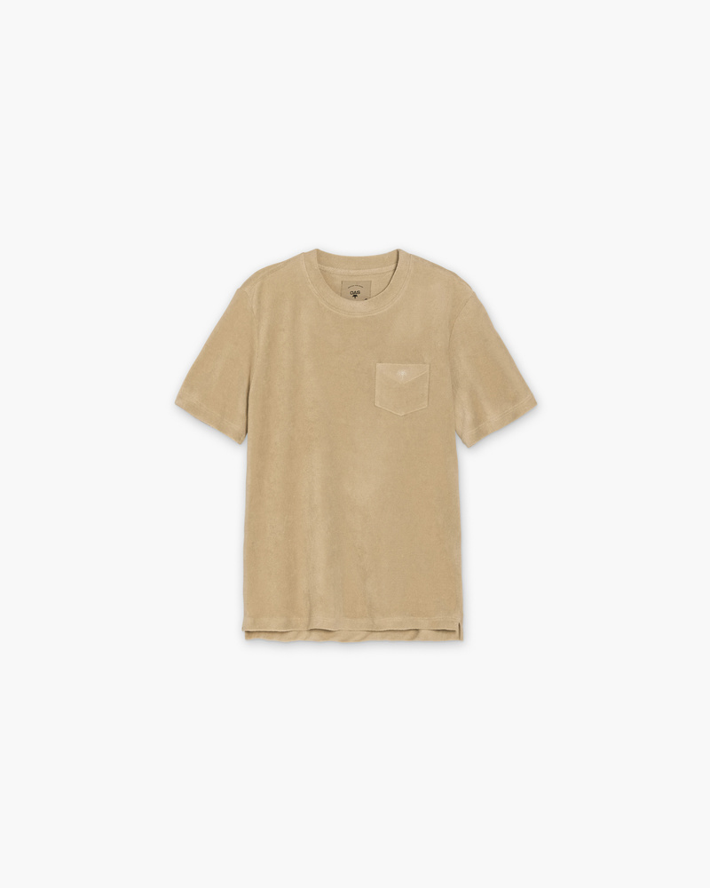 Beige Terry Tee