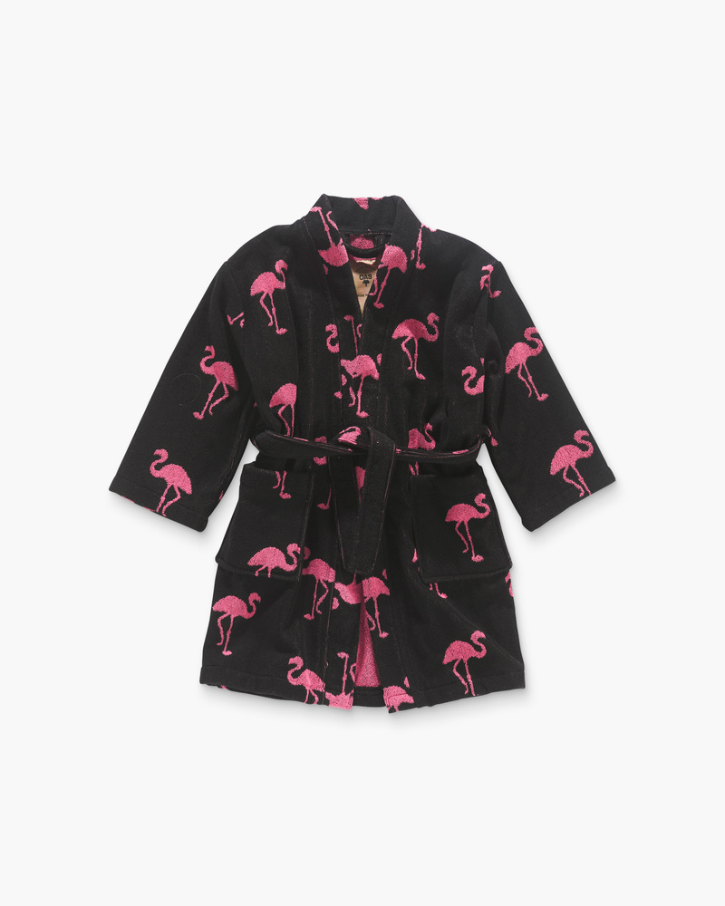 Kids Flamingo Robe