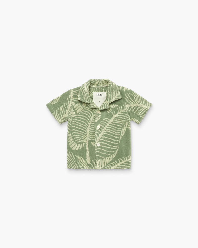 Kids Banana Leaf Cuba Terry Shirt