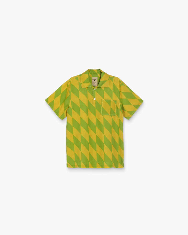Lemon Snap Girona Linen Shirt