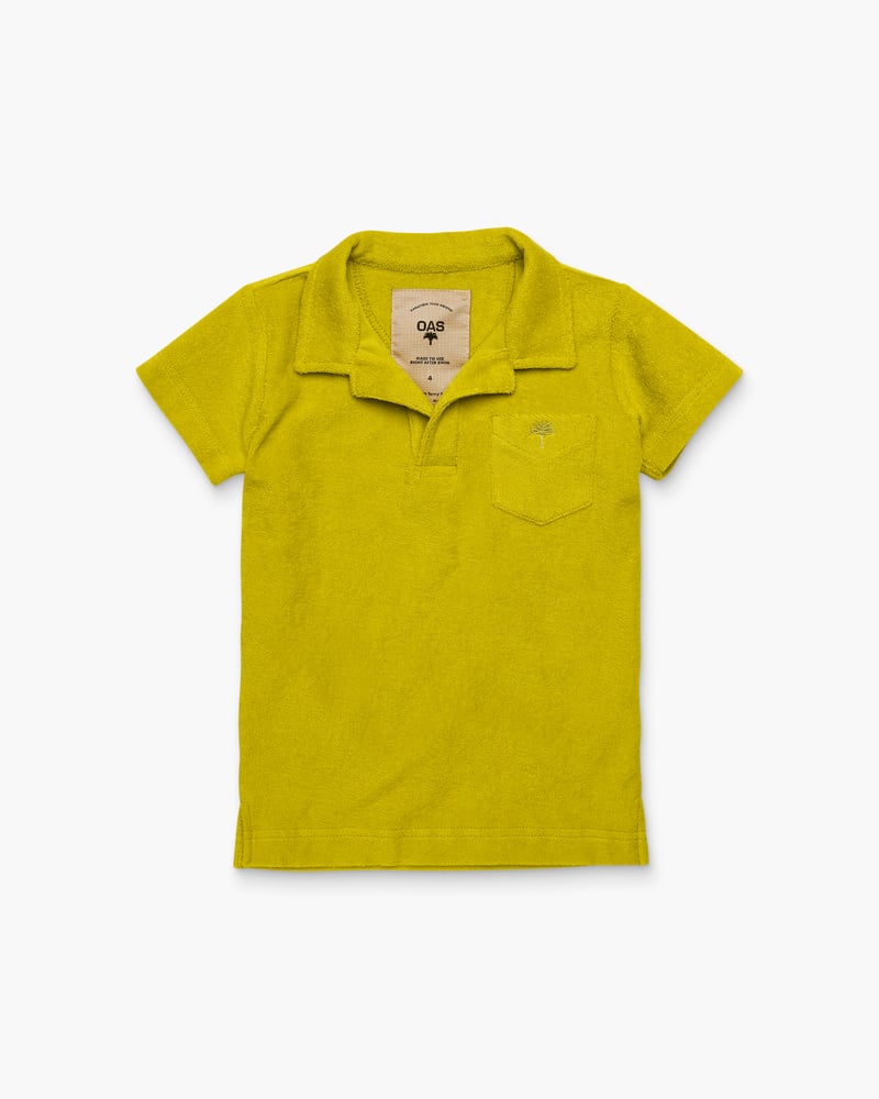 Kids Lime Terry Shirt
