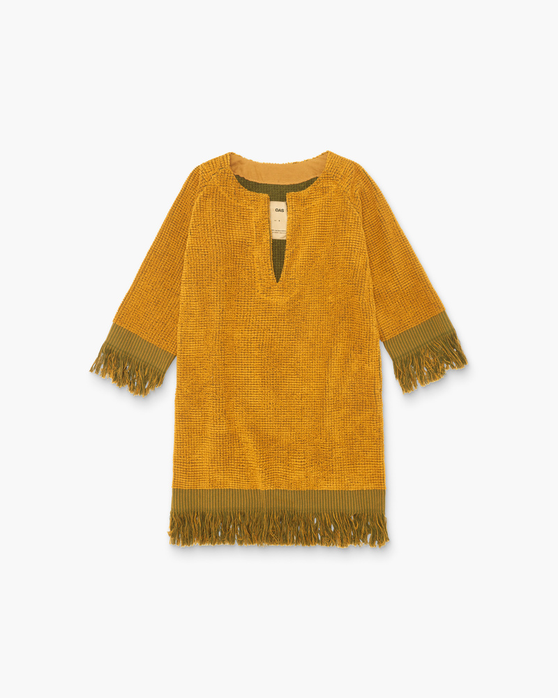 Mustard Odilia Terry Dress